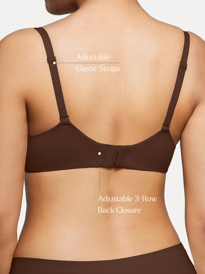 Seamless Balconette Push-Up T-Shirt Bra