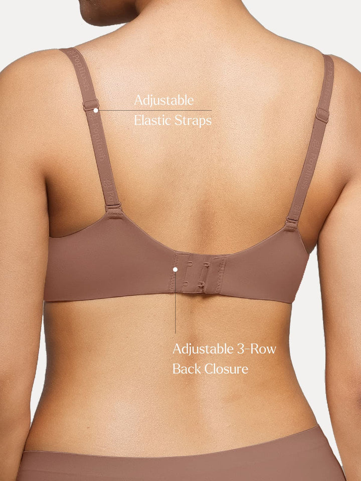 Seamless Balconette Push-Up T-Shirt Bra