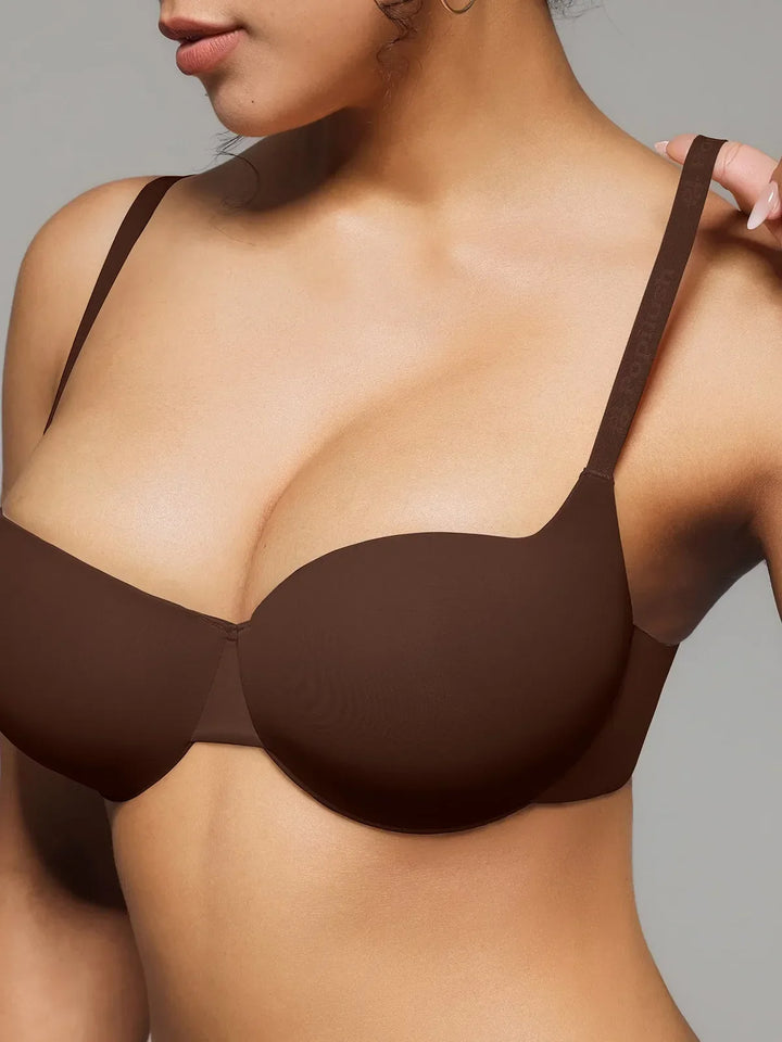 Seamless Balconette Push-Up T-Shirt Bra