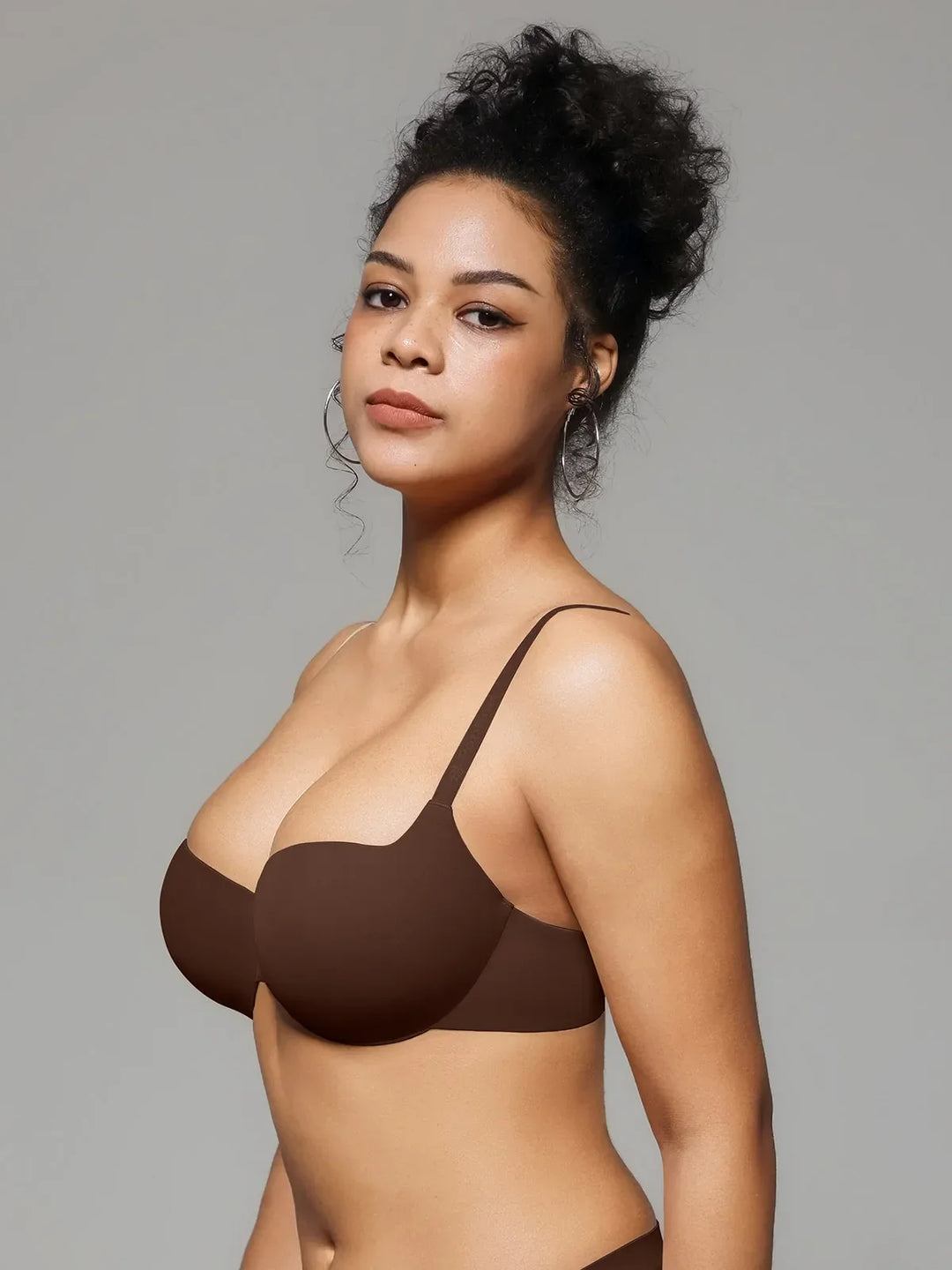 Seamless Balconette Push-Up T-Shirt Bra