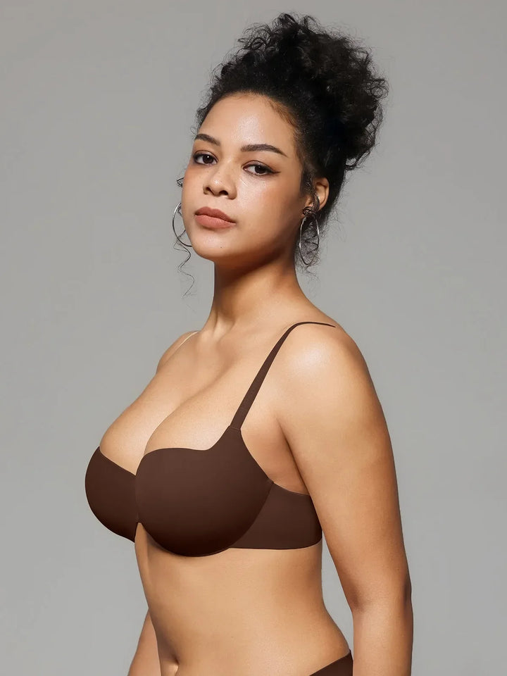 Seamless Balconette Push-Up T-Shirt Bra
