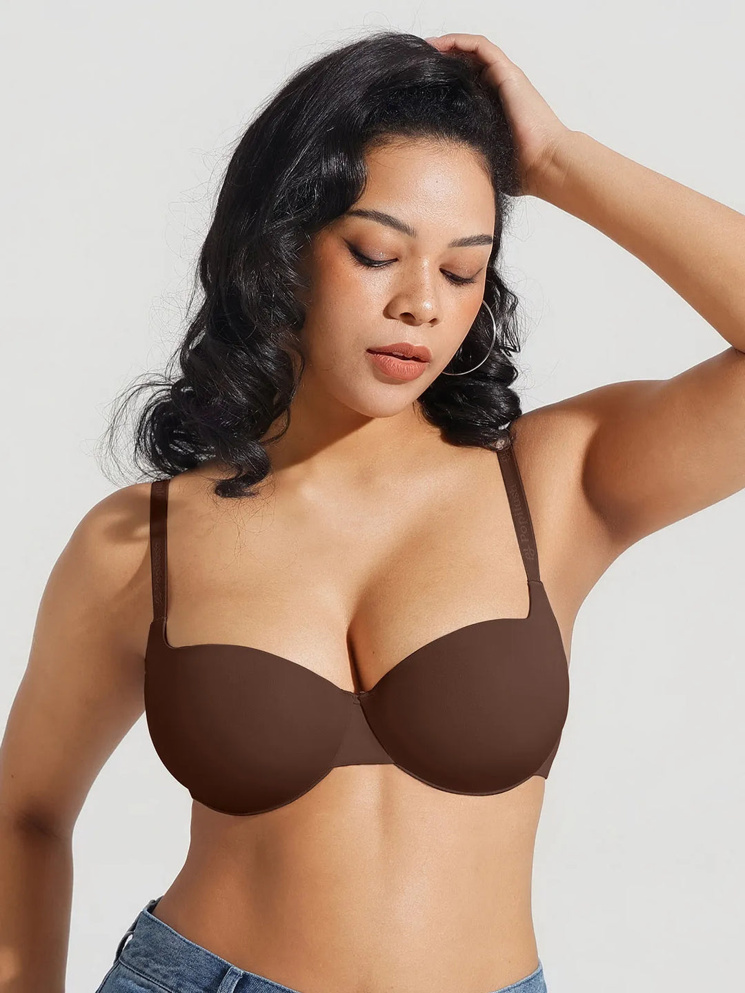 Seamless Balconette Push-Up T-Shirt Bra