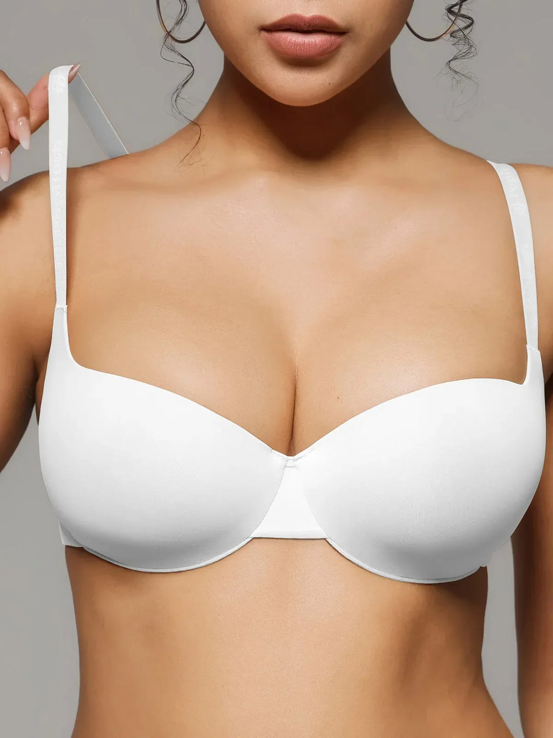 Seamless Balconette Push-Up T-Shirt Bra