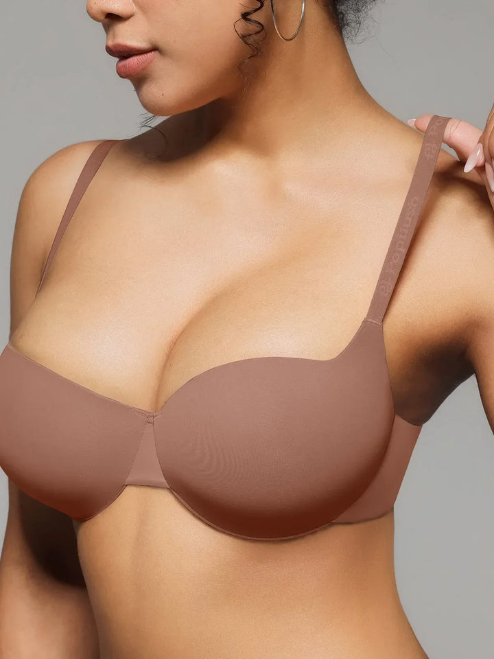 Seamless Balconette Push-Up T-Shirt Bra