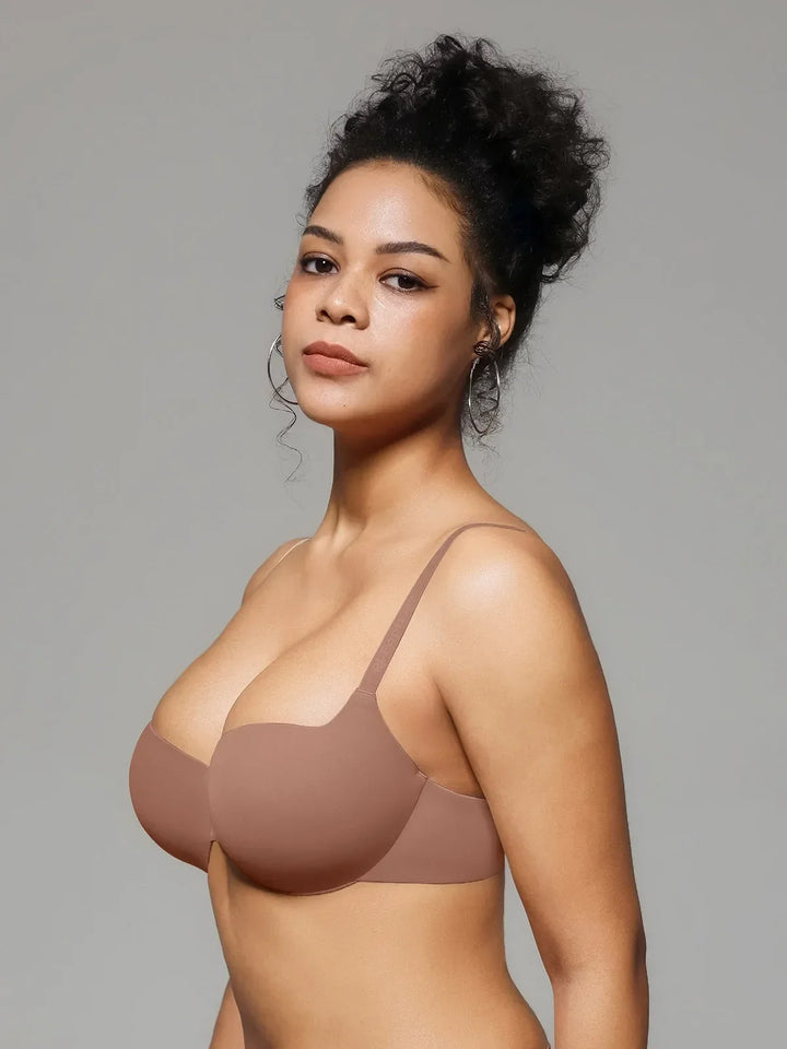 Seamless Balconette Push-Up T-Shirt Bra