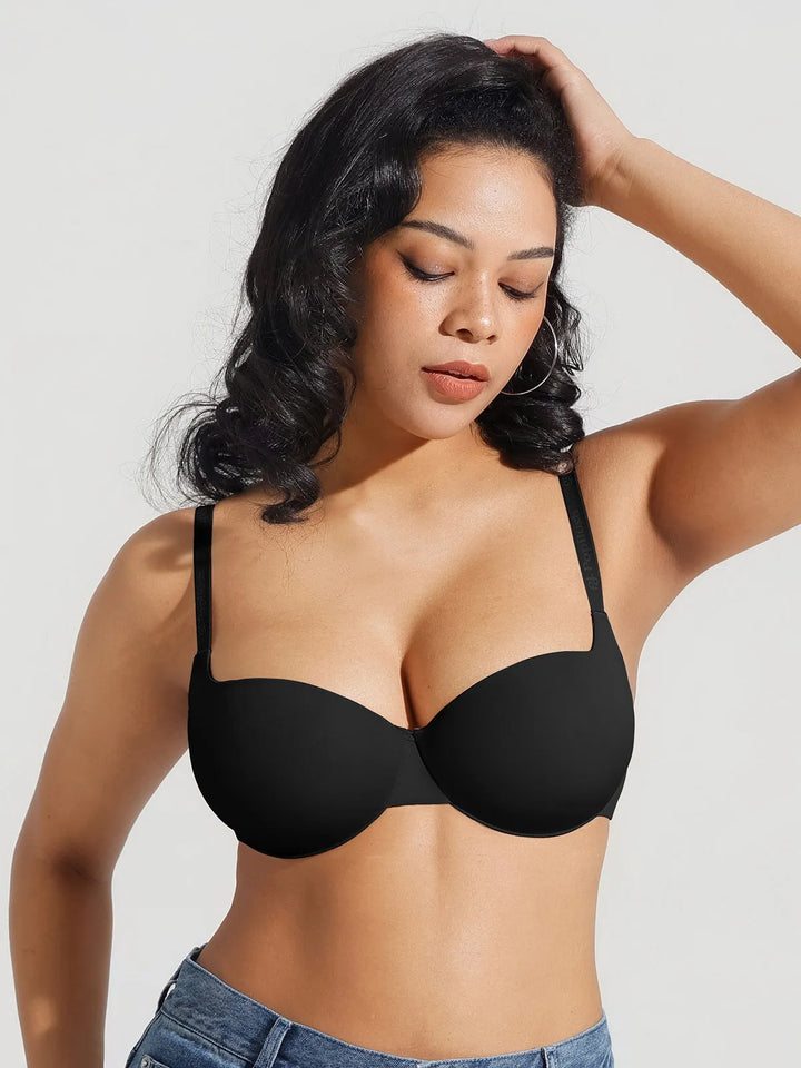 Seamless Balconette Push-Up T-Shirt Bra