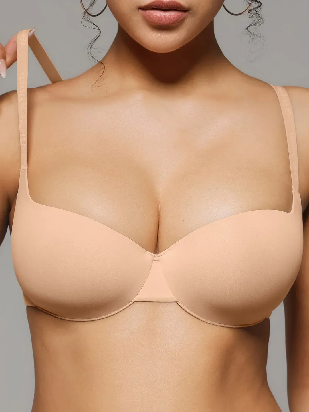 Seamless Balconette Push-Up T-Shirt Bra