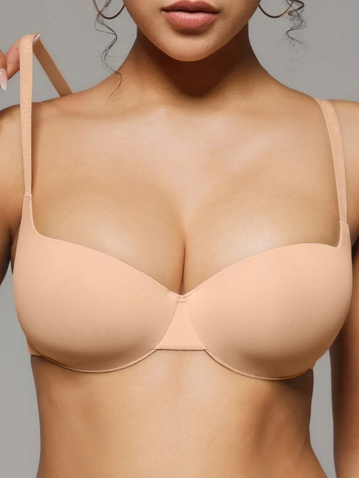 Seamless Balconette Push-Up T-Shirt Bra