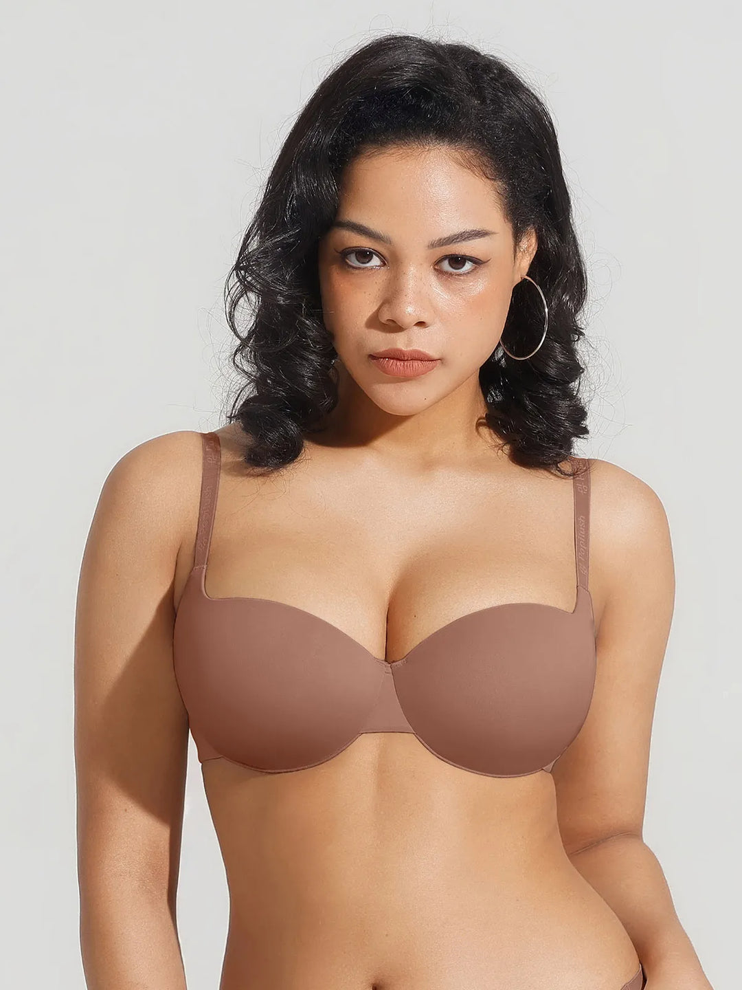 Seamless Balconette Push-Up T-Shirt Bra