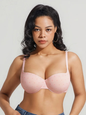 Seamless Balconette Push-Up T-Shirt Bra