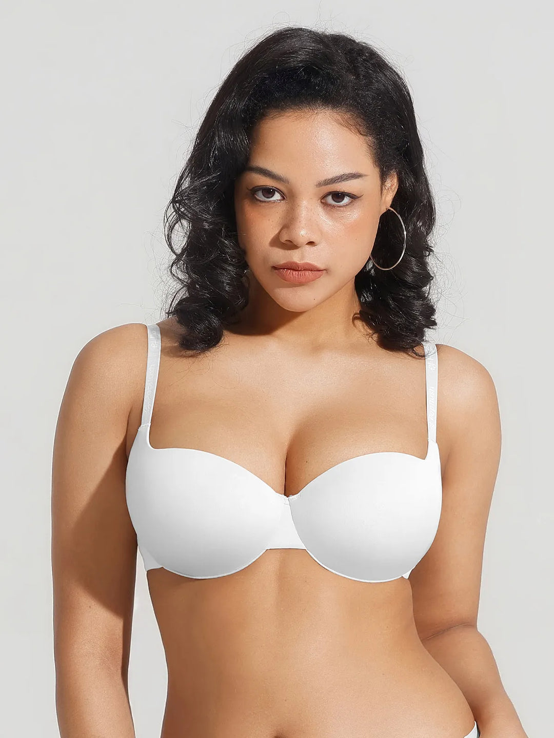 Seamless Balconette Push-Up T-Shirt Bra